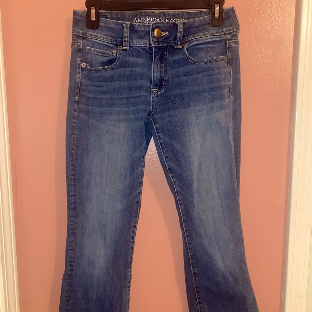 American Eagle 360 Stretch KickBoot Jeans